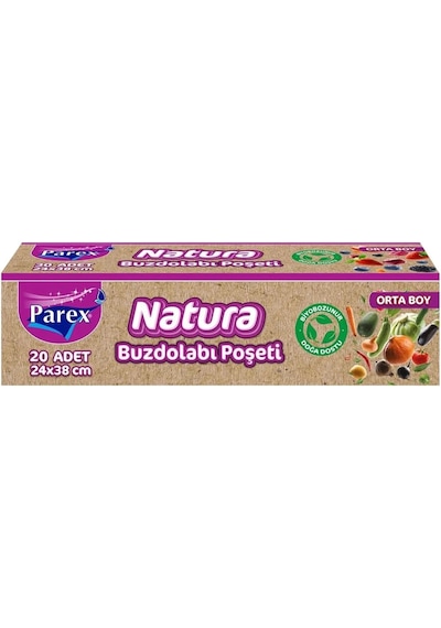 Buzdolabı Poşeti Orta Boy 20 Li