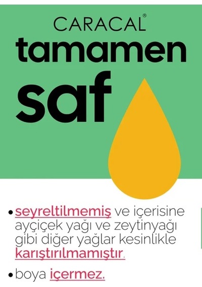 Caracal Acı Badem Yağı Soğuk Sıkım 50 Ml %100 Saf Doğal Acıbadem Yağı