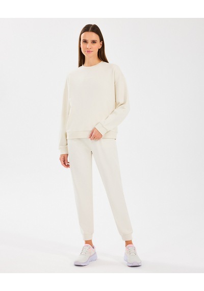 Skechers W Essential Jogger Sweatpant Kadın Offwhite Eşofman Altı S242118-102 Siyah