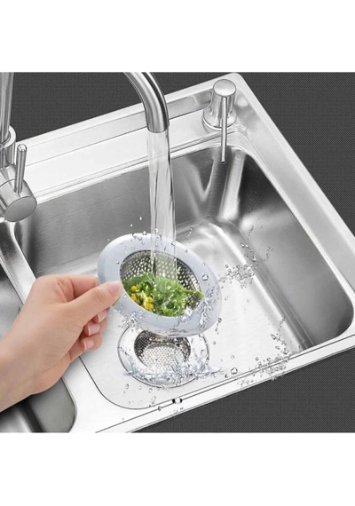 Paslanmaz Lavabo Gider Süzgeci Ve Lavabo Filtresi 2 Adet Metal Diğer