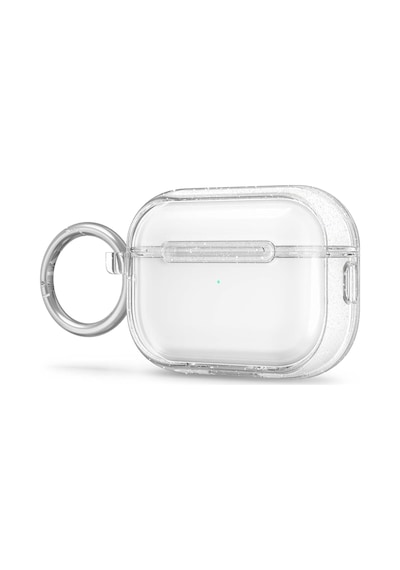 Spigen Ciel By Airpods Pro 2/1 İle Uyumlu Şeffaf Kılıf Shine Clear Glitter - Acs05332