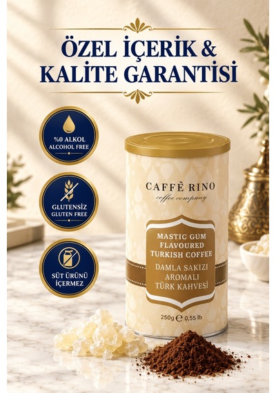 Caffe Rino Damla Sakızlı Türk Kahvesi 250 G