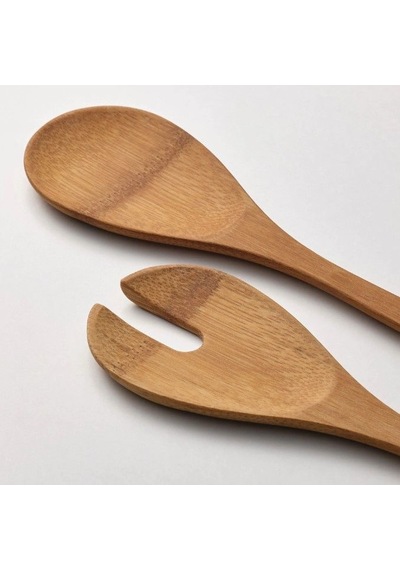 Ikea Grönsaker Salata Servis Seti 31 Cm Kahverengi