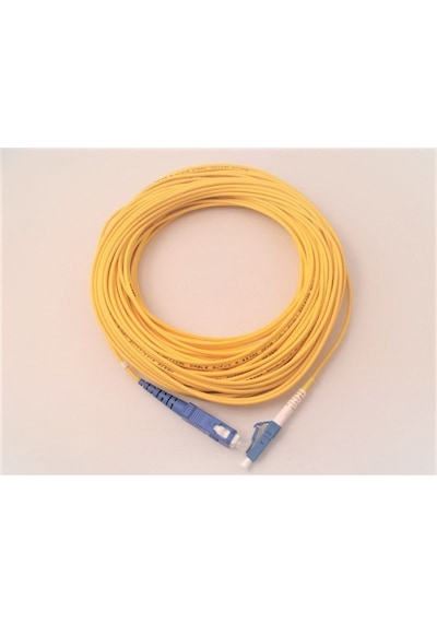 Sc-lc Sm Tekli Fiber Optik Patch Kablo 20 Metre