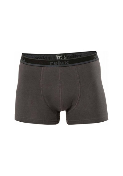 Royaleks Relax Pamuklu Esnek Erkek Boxer Füme - 1268A M Füme