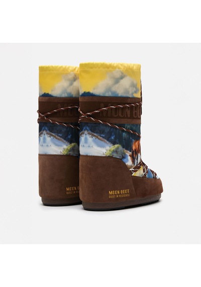 M062 Cocoa Bot Kadın 80d1403090-m062 Moon Boot Mb X Gır Icon Hıgh Postcard Cocoa M062 Cocoa