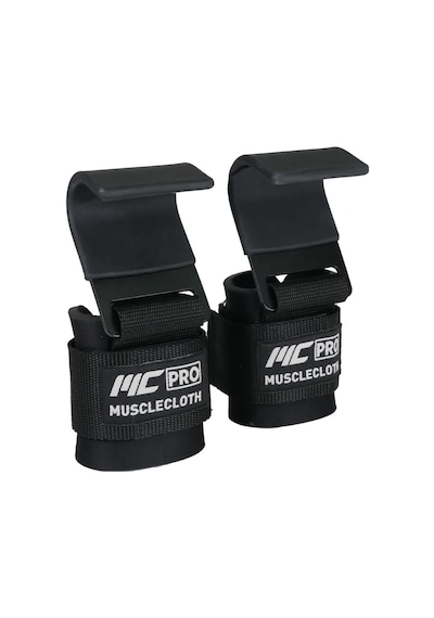 Musclecloth Lifting Hooks Ağırlık Kaldırma Kancası Siyah Çok Renkli