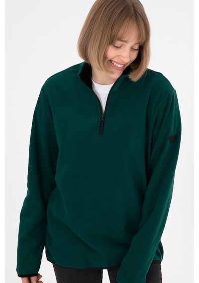U.S. Polo Assn. Erkek Yarım Fermuarlı Koyu Yeşil Basic Polar Sweatshirt 50298085-VR079 U.S. Polo Assn. Erkek Yarım Fermuarlı Koyu Yeşil Basic Polar Sweatshirt 50298085-VR079