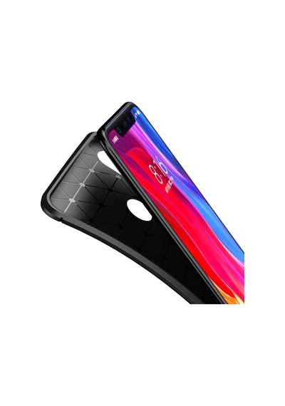 Xiaomi Mi 8 Kilif Karbon Tasarim Negro Silikon Kapak 405801038