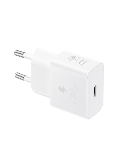 Samsung 25 Watt Şarj Adaptörü + Kablo Seti, Beyaz
