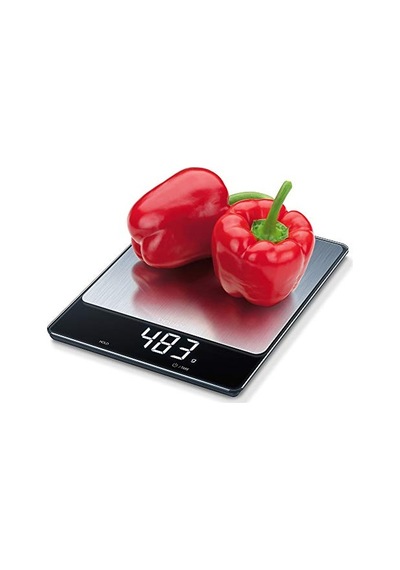 Ks 34 Xl Stainless Steel Mutfak Terazisi, Paslanmaz Çelik, 15 Kg'a Kadar Hassas Tartımlar İçin, Pratik Dara Fonksiyon Genel