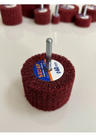60x30 Saplı Elyaf Mop Zımpara-10'lu Paket