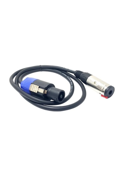 Magicvoice Ld384 Spekon Erkek - 6.3mm Dişi Çevirici 1 Metre Kablo