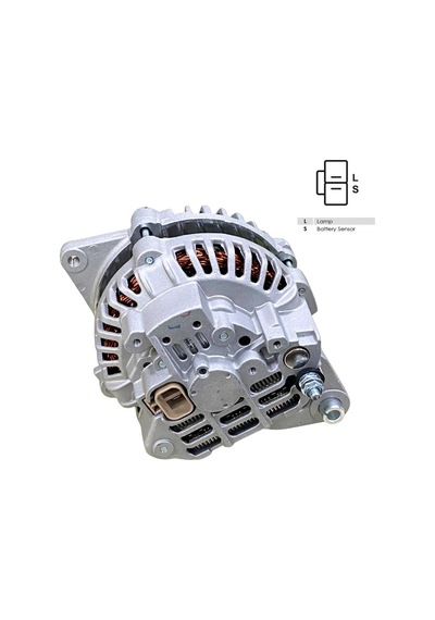 12v Alternatör Dinamo 85 A 2 Fiş L-s Hyunda Accent/excel/sonata-mıtsubıshı Colt/galant/lancer