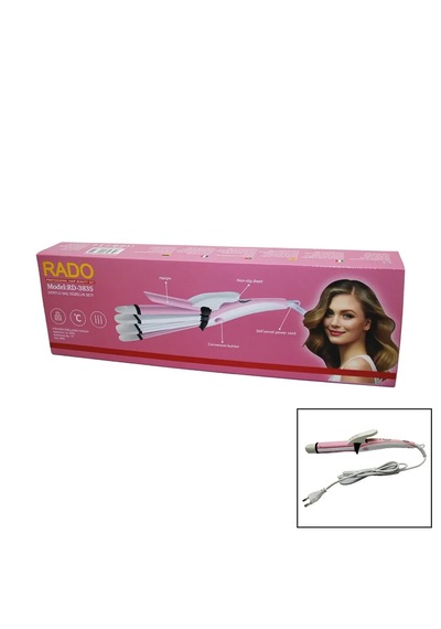 Rado Rd-3835 Şekillendirici Saç Güzellik Seti - 4&amp Apos Lü, 60w 4801