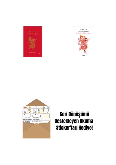Fırtına + Bir Yazdönümü Gecesi Rüyası + Okuma Sticker'ları