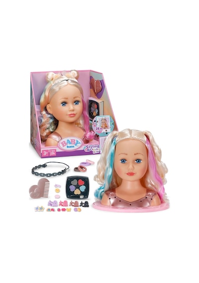 Baby Born Gökkuşağı Saç Tasarım Büstü 839379