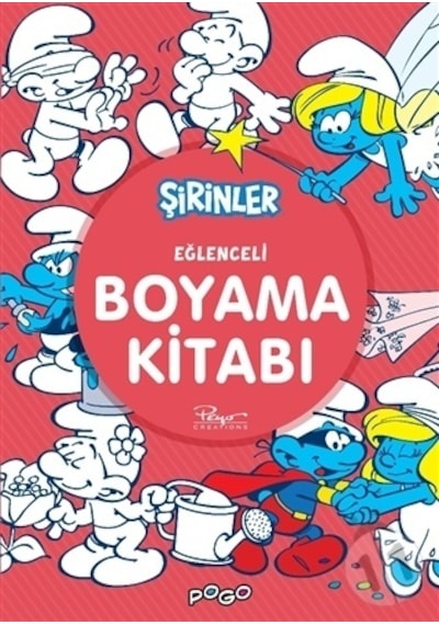 Şirinler / Eğlenceli Boyama Kitabı