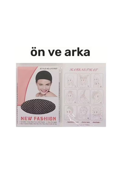 Kadınlar İçin Elastik Peruk Saç Ağı Yüksek Kaliteli, Açık Bitişli Perukler İçin Moda File Çoklu Renk