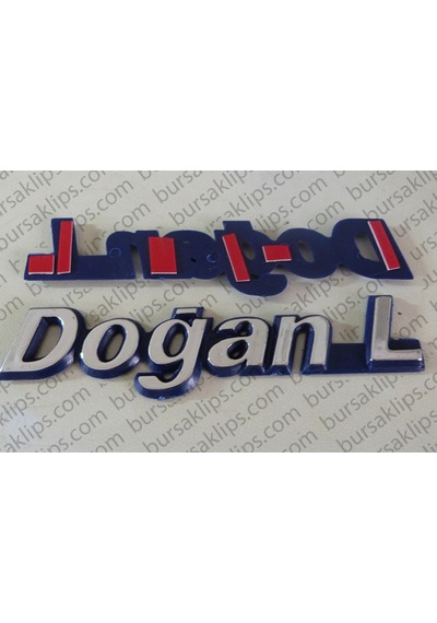 Tofas Uyumlu Dogan L Bagaj Yazisi (Mavi Krom Kaplama) (1 Adet) 484736998