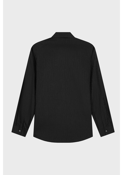 Armani Exchange Logolu % 100 Pamuk Regular Fit Jakarlı Gömlek Erkek Gömlek Xm003244 Af13131 Uc001 Siyah SİYAH Armani Exchange Logolu % 100 Pamuk Regular Fit Jakarlı Gömlek Erkek Gömlek Xm003244 Af13131 Uc001 Siyah SİYAH