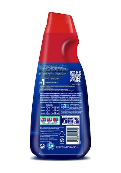 Finish Jel Hepsi Bir Arada Bulaşık Makinesi Deterjanı 1 L