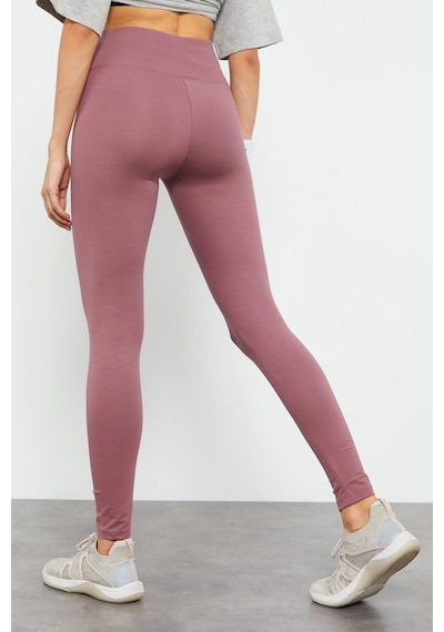 Tommylife Gül Kurusu Yüksek Bel Toparlayıcı Slim Fit Dar Paça Kadın Tayt - 94011 Gülkurusu