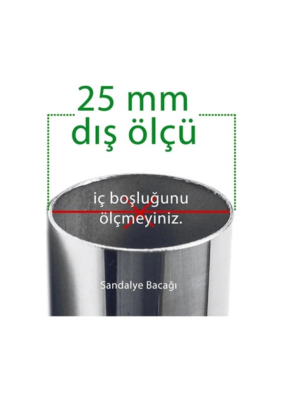 16 Adet Şeffaf 25 Mm Pvc Sandalye Profil Ayak Pabucu Sessiz Yumuşak Sandalye Zemin Koruyucu Diğer