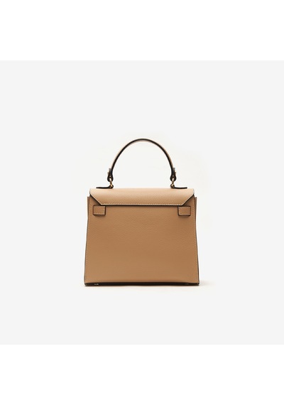 D81 Warm Beige Çapraz Çanta Kadın Katia Piumelli Milano Bag Bej