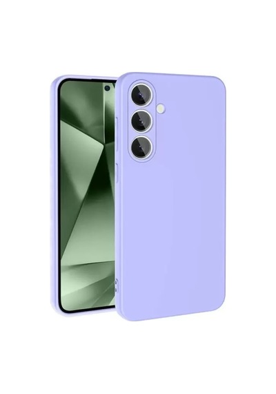 Newface Samsung Galaxy Uyumlu S24 Fe Kılıf Nano İçi Kadife Silikon - Lila Belirtilmemiş