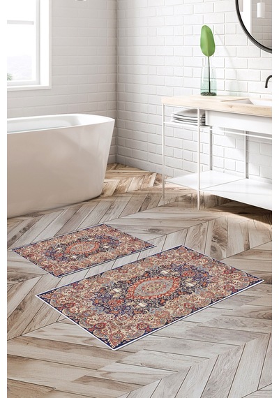 Alanur Trend Kaymaz Taban Dijital Banyo Takımı Kt436 Bej
