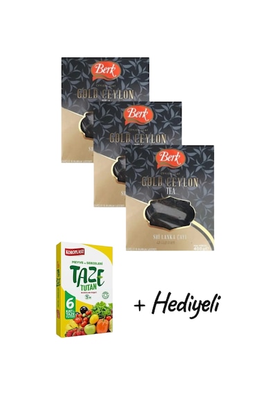 Ceylon Çayı 400gr X 3 Adet