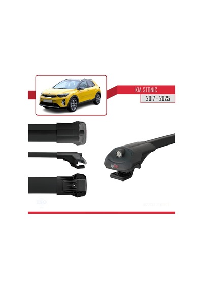 Kia Stonic 2017 Ve Sonrası İle Uyumlu Ace-1 Ara Atkı Tavan Barı S