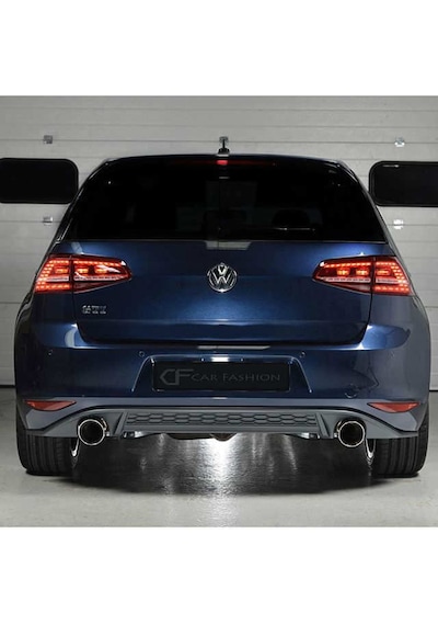 Vw Golf 7 Gti Difüzör Plastik Ürün Parlak Siyah