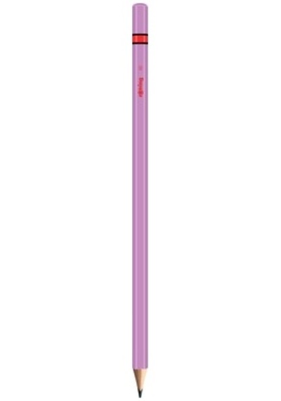 4'lü Metalik Kurşun Kalem, Yüksek Kalite 124-Pembe