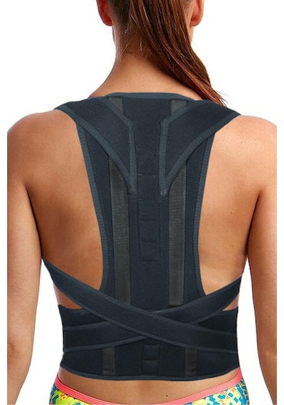 Dik Duruş Korsesi Kadın Ve Erkek Omuz, Sırt Ve Bel Için Destekleyici Kamburluk Önleyici Unisize Unisex Tyb4lczxt4y6yfz472