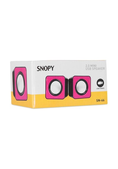 Snopy Sn-66 2.0 Pembe Usb Speaker