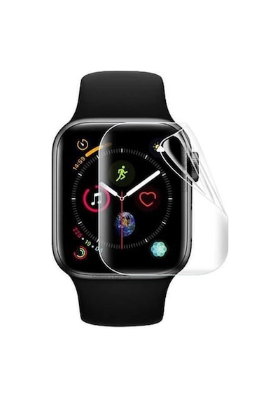Apple Uyumlu Watch  9 45mm 2 Adet   Şeffaf Ultra Koruyucu Nano Jelatin