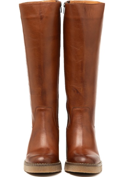Çizme Kadın 25k12068 Vergelio Skin Cuoio-tan Cuoio