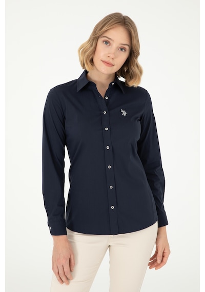 U.s. Polo Assn. Kadın Lacivert Gömlek Basic 50293919-vr033 Lacivert
