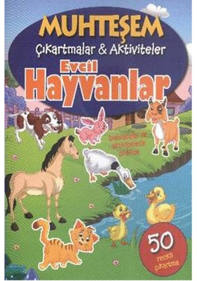 Muhteşem Çıkartmalar - Aktiviteler Evcil Hayvanlar- Parıltı Yayınları