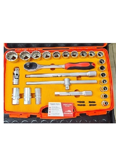 Rico 1/2 25 Parça Yıldız Lokma Takımı Bits Uç Set Hediye