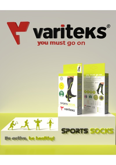 Variteks 940 Sport Socks Kompresyon Çorabı