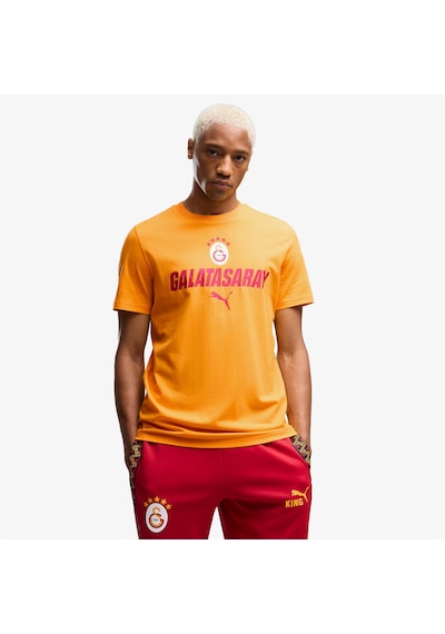 Puma Galatasaray 26/27 Erkek Sarı Günlük T-shirt 786840 Siyah