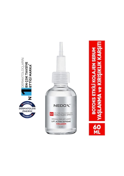 Nedox   Dolgunlaştırıcı Kolajen Serum 60 ML
