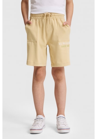 U.S. Polo Assn. U.s. Polo Assn. Erkek Çocuk Bej Şort Örme 50327054-vr011