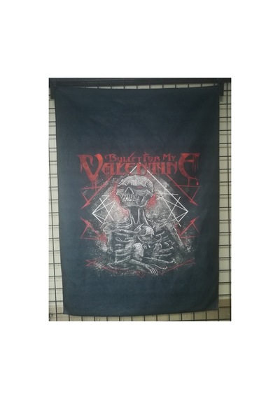 Metallica - Bullet For My Valentine Desenli Tasarım Duvar Halısı