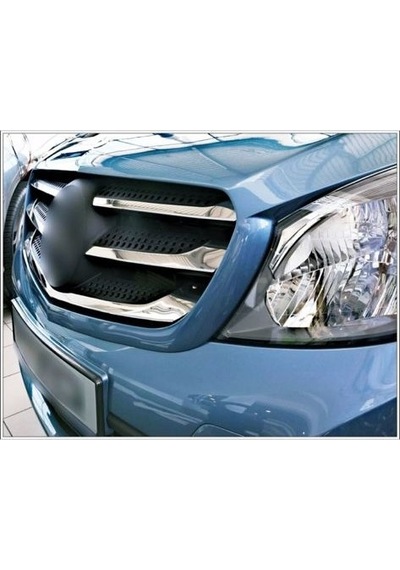 Mercedes Citan Krom Ön Panjur 5 Prç. 2013-2020 Paslanmaz Çelik