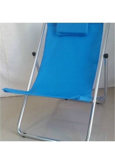 Depolife Depolife Plaj Sandalye Koltuk Şelong Katlanır Yastıklı 5 Kademeli (458038763)