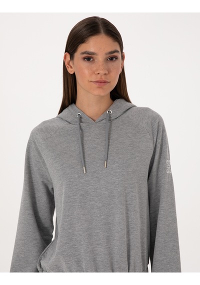Pierre Cardin Kadın Gri Melanj Sweatshirt 50312020-vr086